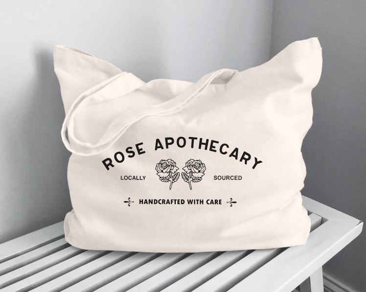 Rose Apothecary Tote Bag