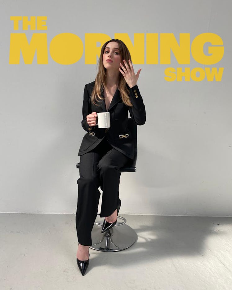 Phoebe Dynevor as Alex Levy from The Morning Show