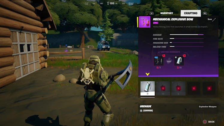 fortnite crafting system