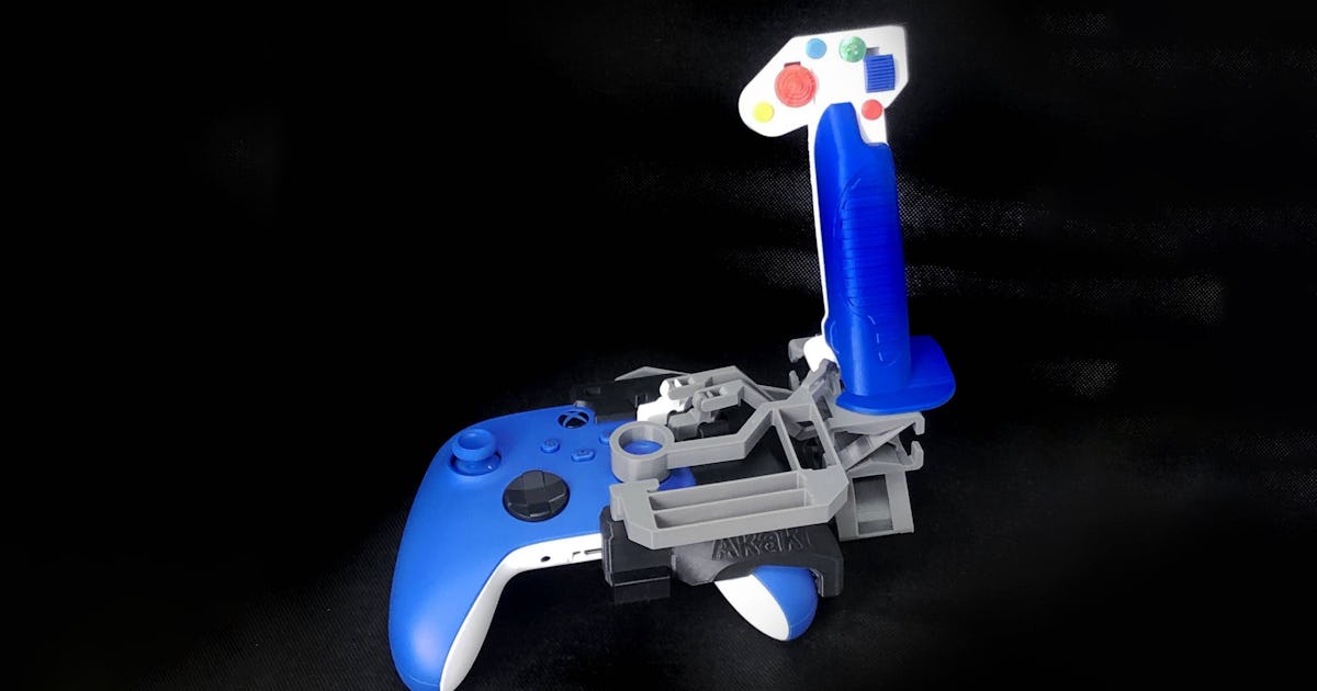 YouTuber 3D prints wacky ‘Microsoft Flight Simulator’ joystick for Xbox ...