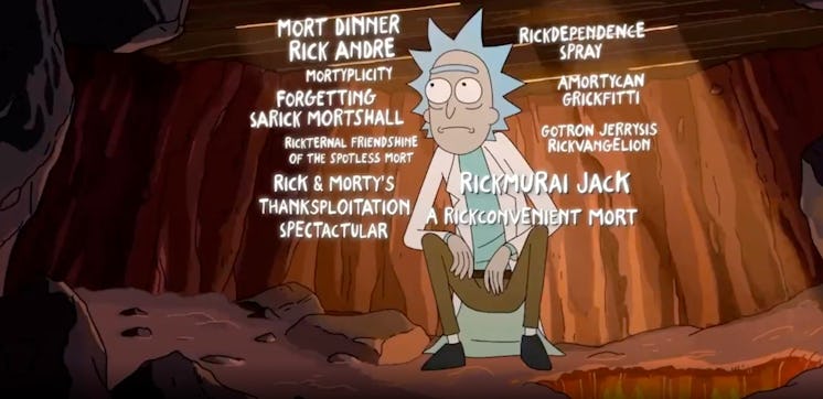 rick and morty season 5 episode titles