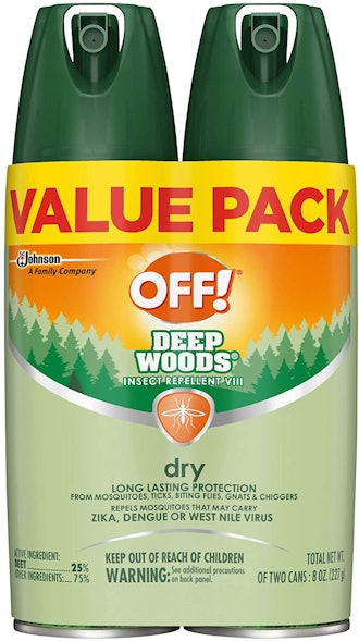 Off! Deep Woods Bug Spray & Mosquito Repellent (2-Pack) 