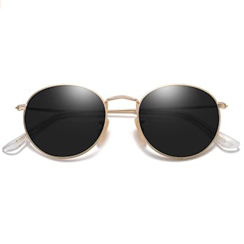 SOJOS Round Polarized Sunglasses