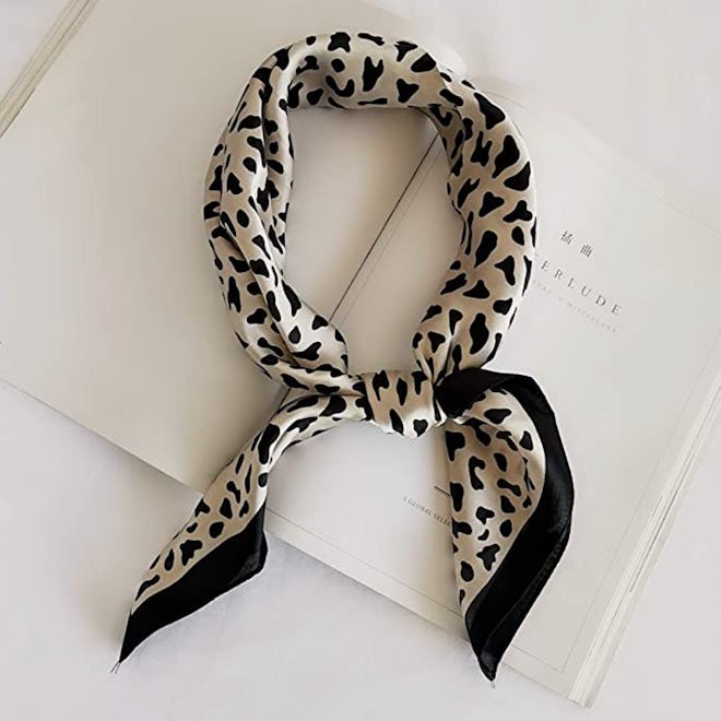 FONYVE Square Satin Scarf