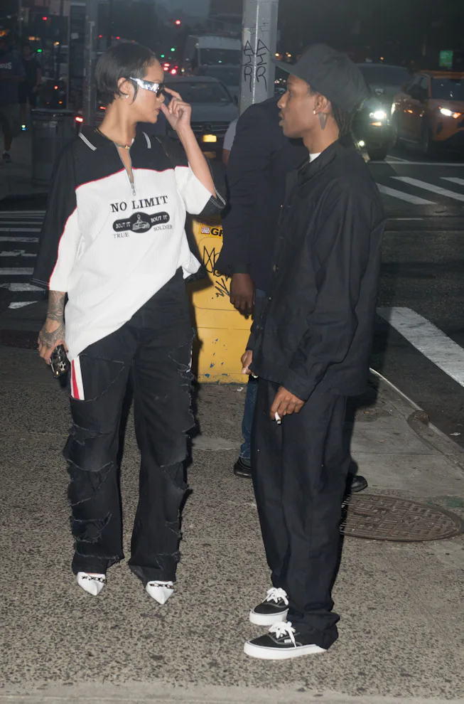 Rihanna A Ap Rocky S Best Couple Fashion Moments Rihanna A Ap Rocky S Best Couple Fashion Moments