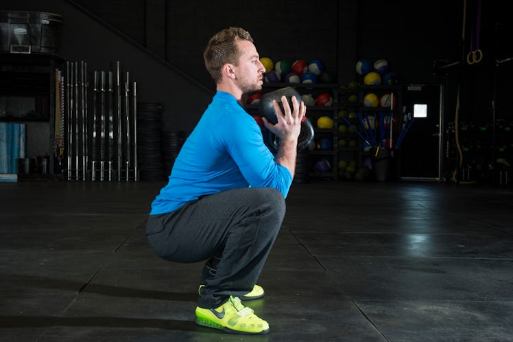 kettlebell squats