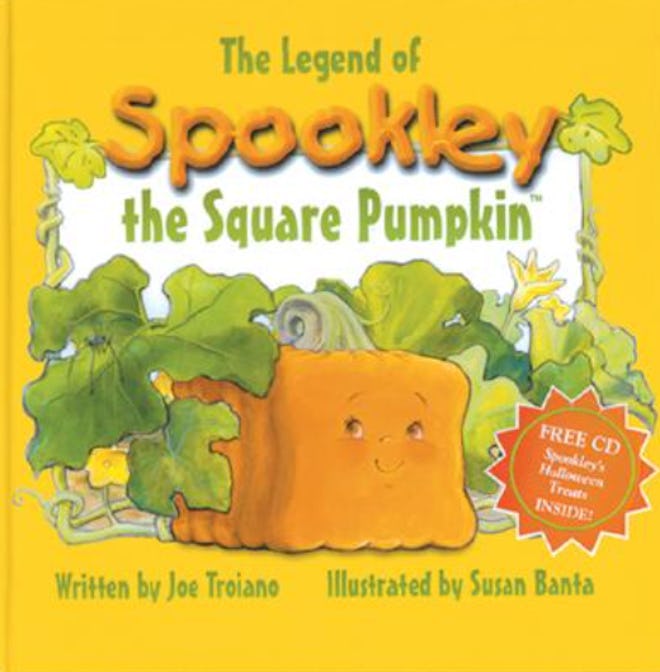 Image of the book, "The Legend of Spookley The Square Pumpkin."