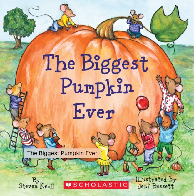 Image of the book, "The Biggest Pumpkin Ever."
