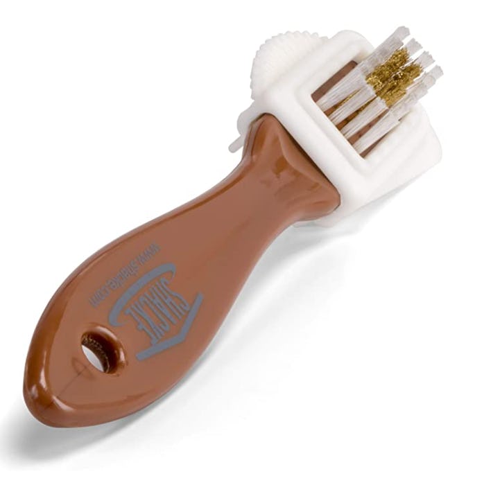 Shacke Suede & Nubuck 4-Way Leather Brush Cleaner