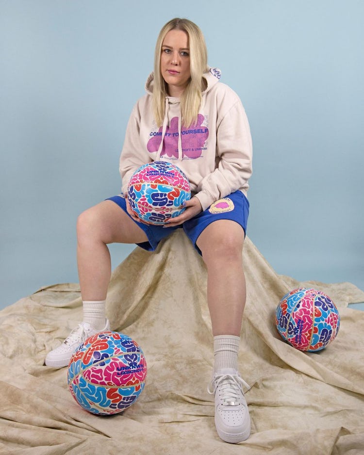 liz beecroft mental health wellness streetwear basketball 