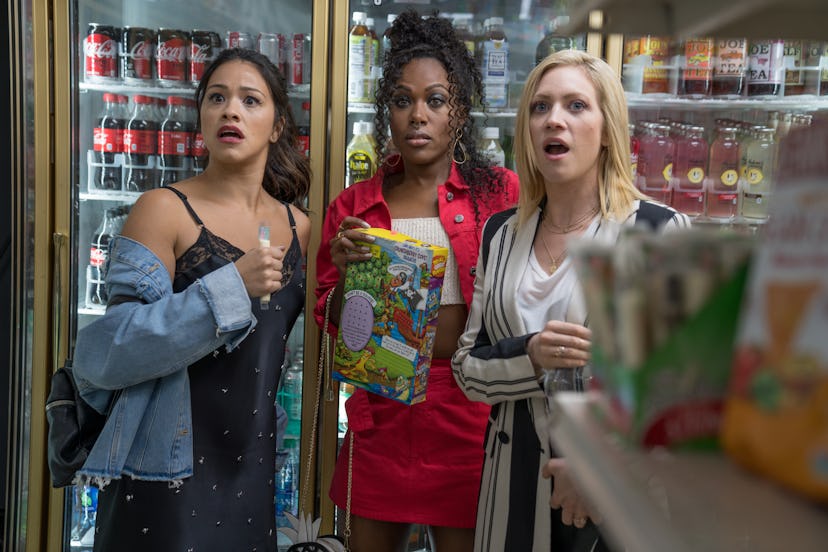 Gina Rodriguez, DeWanda Wise, and Brittany Snow star in 'Someone Great.' Photo via Netflix