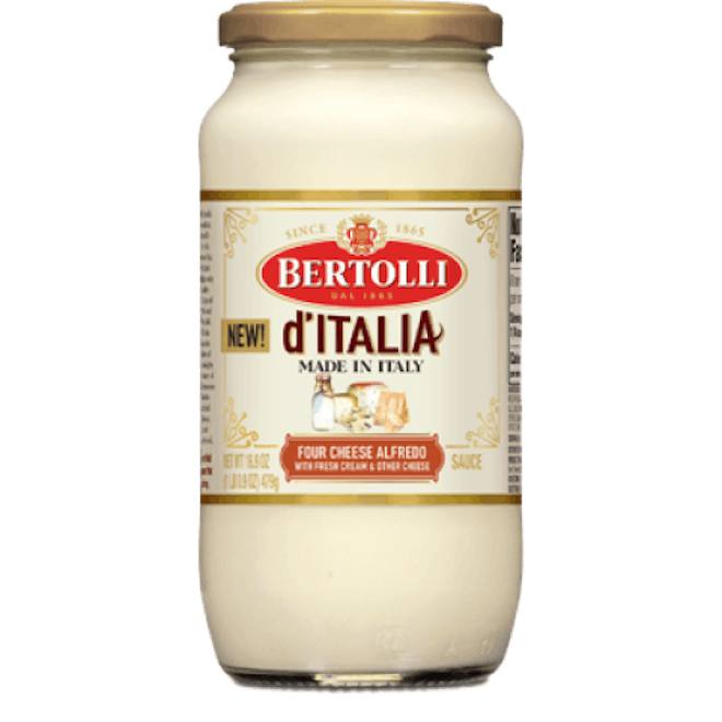 Bertolli® d’Italia Four Cheese Alfredo Sauce