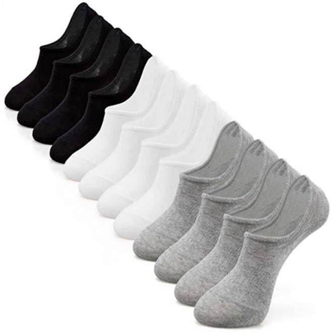 IDEGG No Show Socks (6 Pairs)