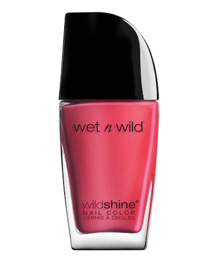drugstore nail polish: Wet n Wild Wild Shine Nail Color, Lavender Creme