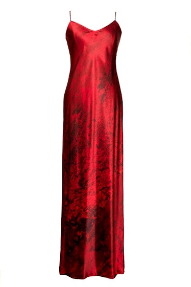 The Nuit Rouge Bias Slip Dress from Carmen Molina.