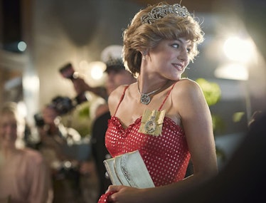 Emma Corrin as Princess Diana in The Crown season 4