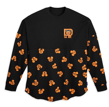 Mickey and Minnie Mouse Pumpkin Spirit Jersey for Adults