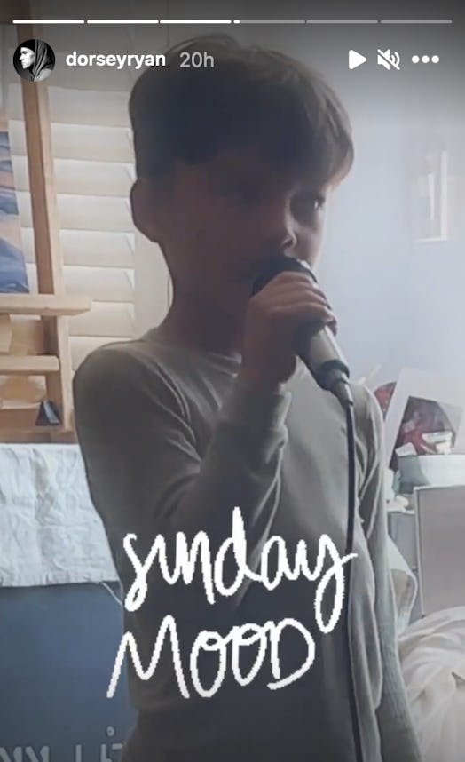 Naya Rivera's son, Josey, sang a Michael Jackson song on Instagram.