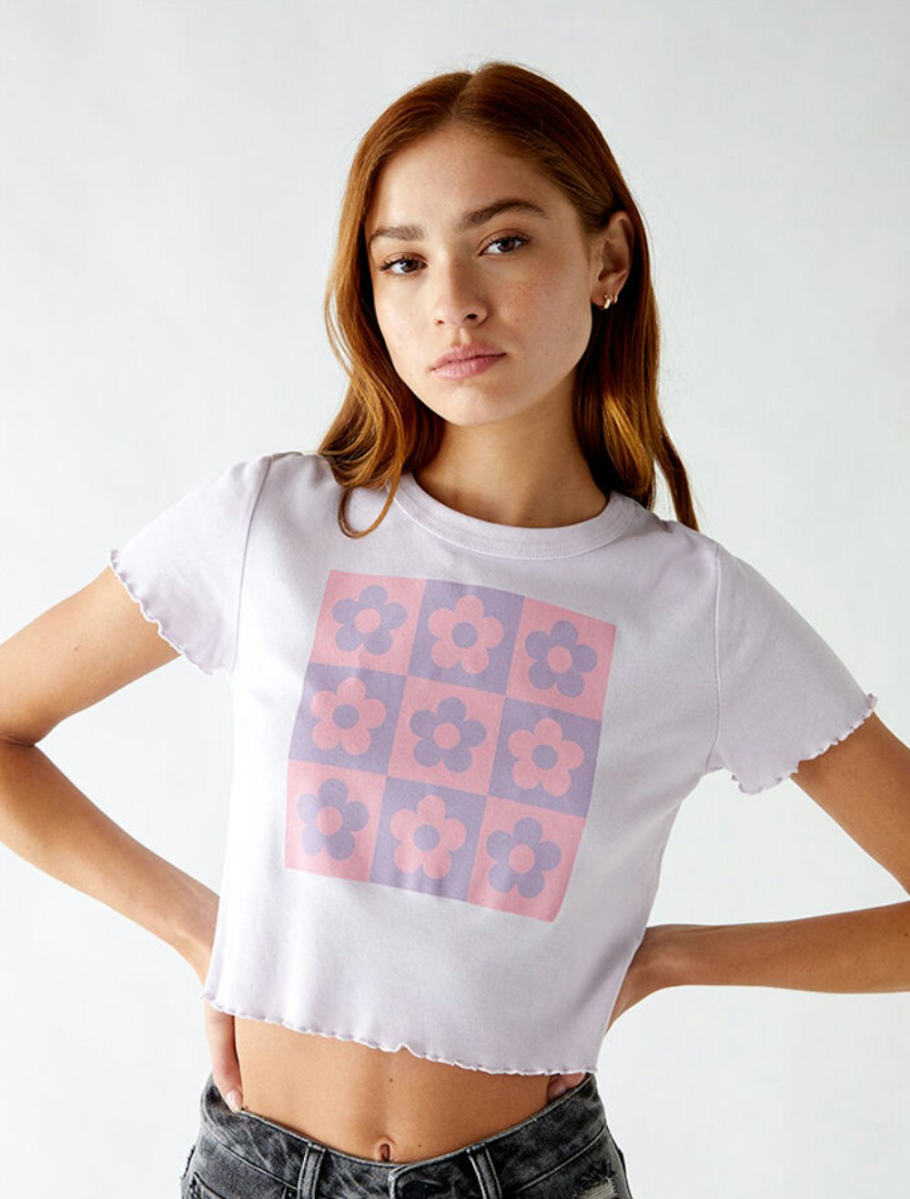 LA Flower Grid Baby T-Shirt