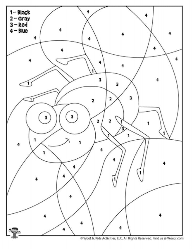 Halloween spider web coloring page for kids