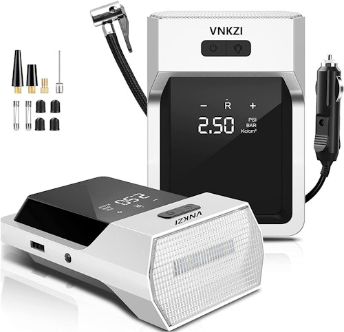 VNKZI Portable Air Compressor Tire Inflator