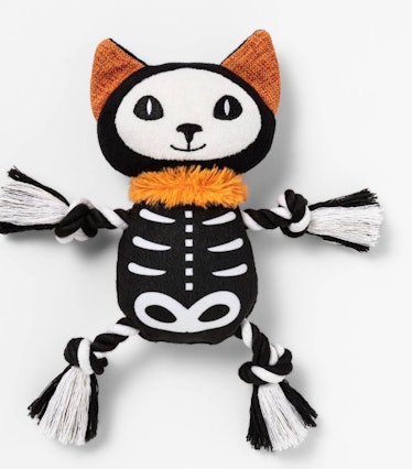 Skeleton with Rope Dog Toy
