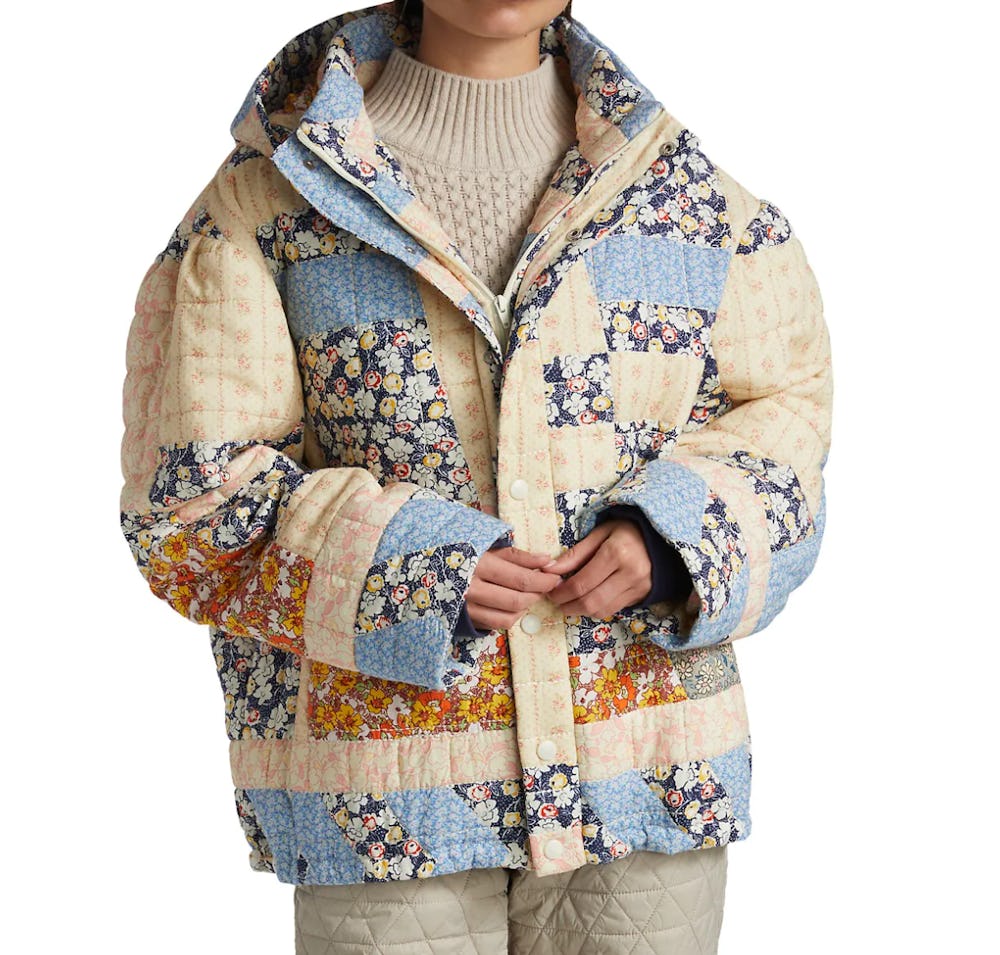 Sydney Patchwork Puffer Jacket