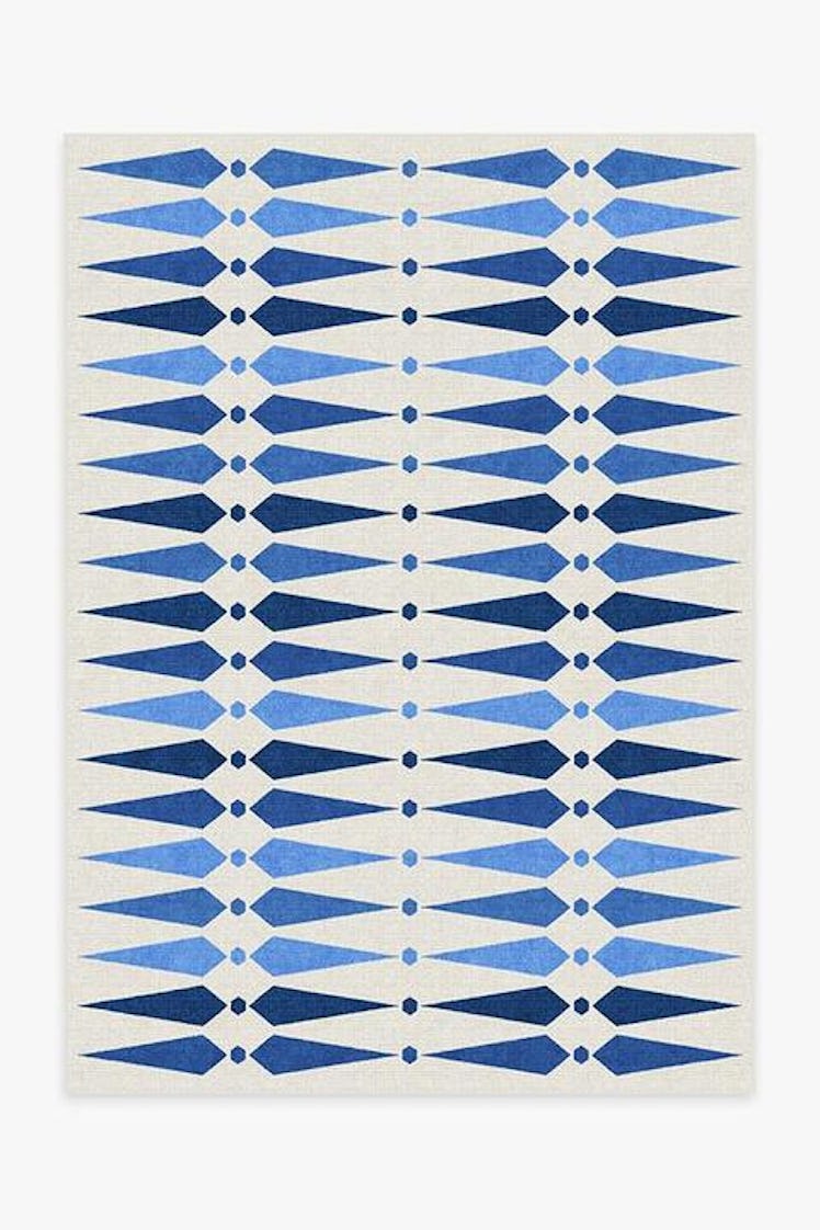 Jonathan Adler Carnaby Mykonos Blue Rug