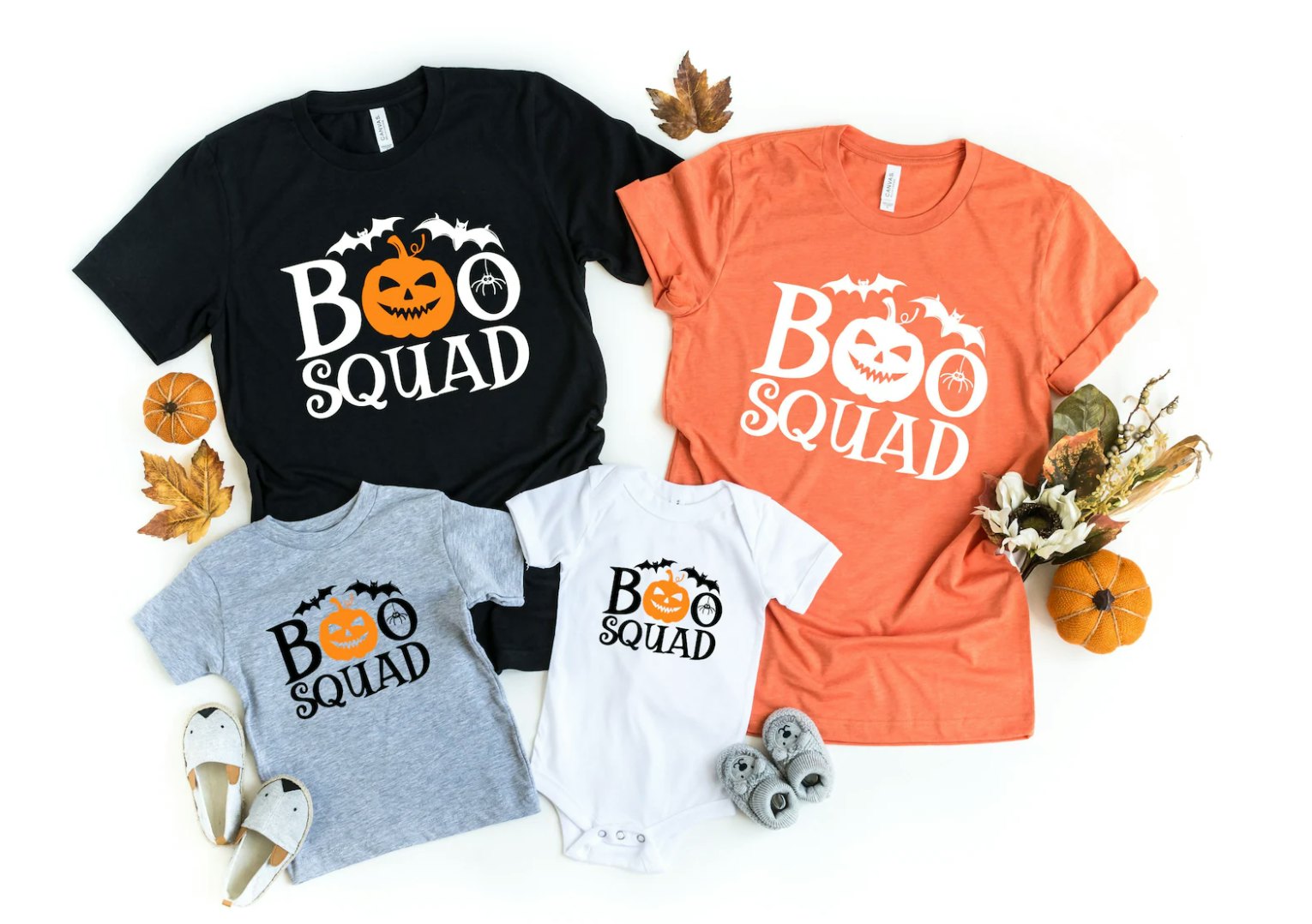 October Shirt Spooky Party Pumpkin Shirt Family Halloween Shirt Fall Shirt Spooky Season Shirt Halloween Shirt Spooky Squad Shirt