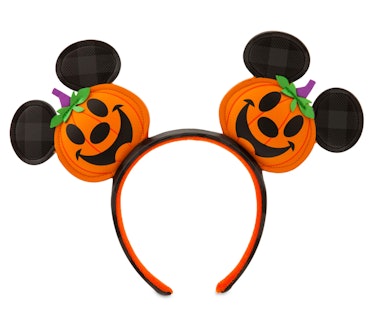 Mickey Mouse Jack-o'-Lantern Ear Headband