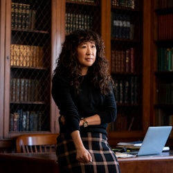 Sandra Oh appears in the series 'The Chair,' via the Netflix press site.