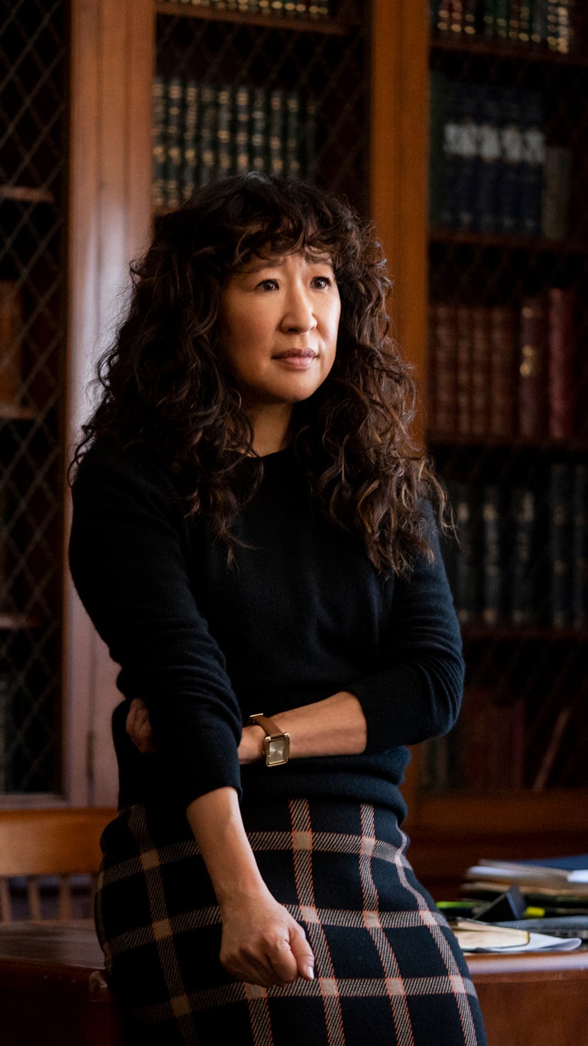 Sandra Oh appears in the series 'The Chair,' via the Netflix press site.