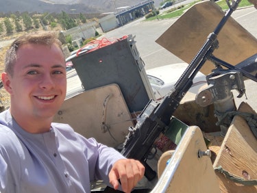 British student and 4channer Miles Routledge in Afghanistan