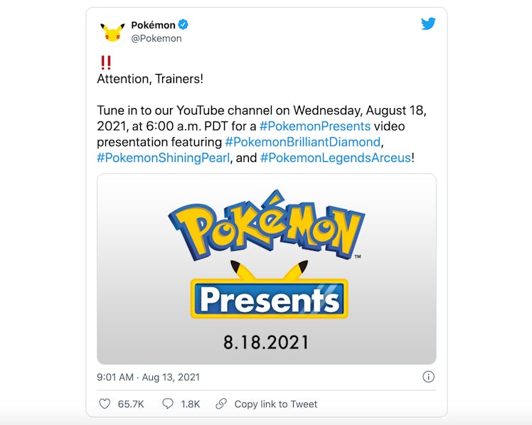 pokemon presents direct august 2021