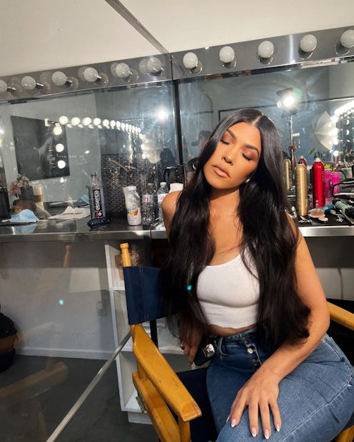 Kourtney Kardashian bob haircut