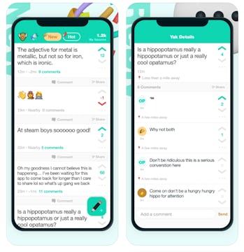 Yik Yak has relaunched four years after shutting down. The anonymous social network was controversia...