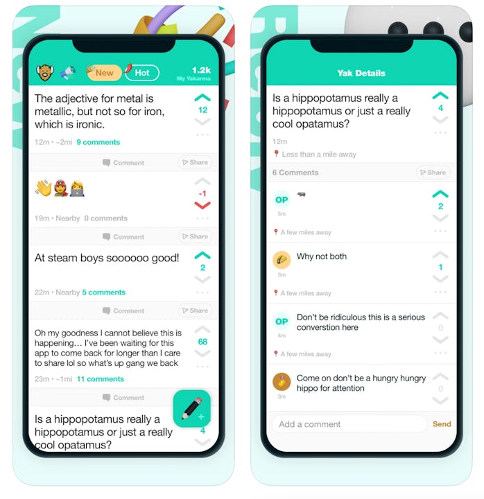 Yik Yak has relaunched four years after shutting down. The anonymous social network was controversia...