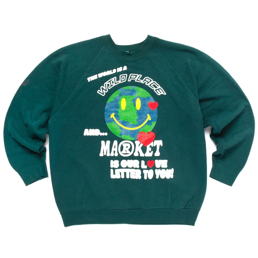 新品⭐️アパルトモン CHINATOWN MARKET Crew Sweat Chinatown Market - Smiley Flower Power Sweatshirt | HBX