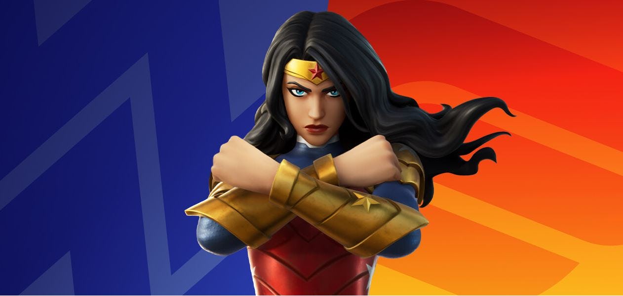 fortnite wonder woman skin header