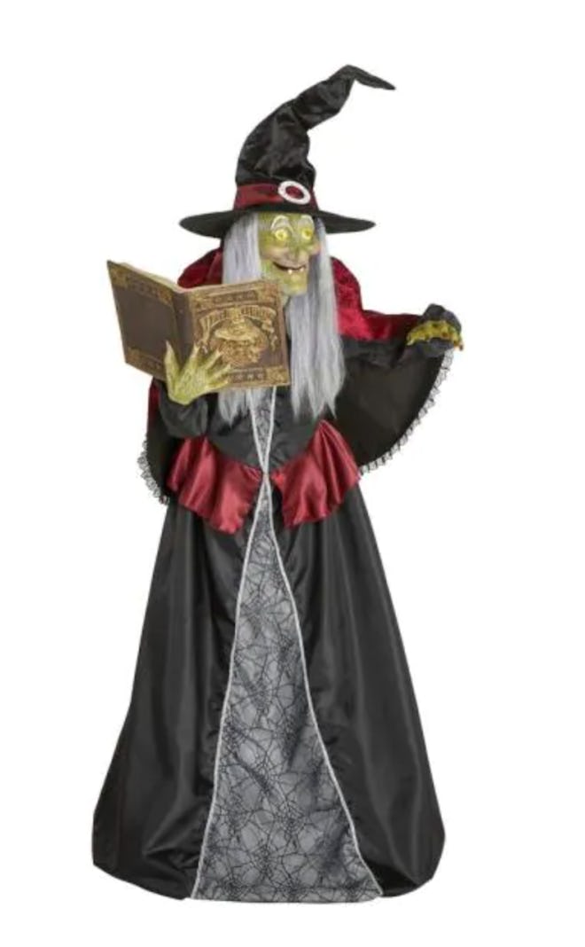 7 ft LED Spellcasting Witch