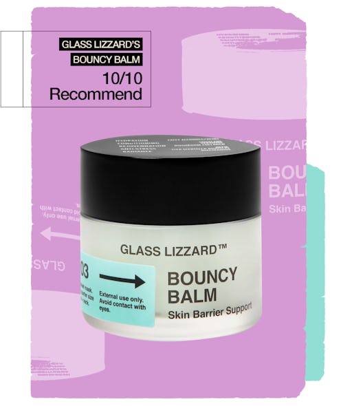 An honest review of Glass Lizzard's Bouncy Balm, a multi-use skin ointment that heals my picked zits...
