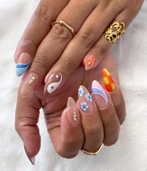 Y2K Nails Black Nail Care