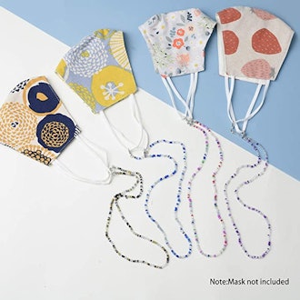 Une Douce Beaded Face Mask Lanyards (5-PCS)