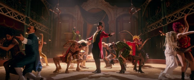 Hugh Jackman as P.T. Barnum.