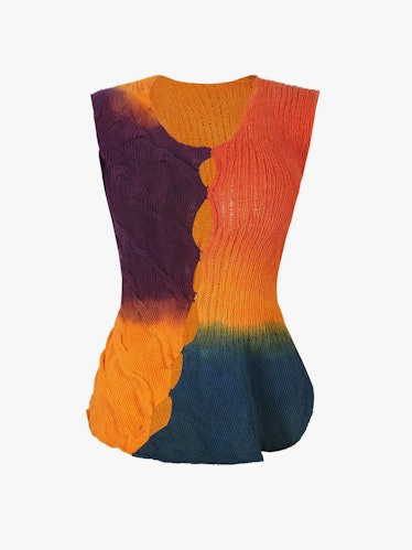 Bloke Handmade Multicolour Knit Vest
