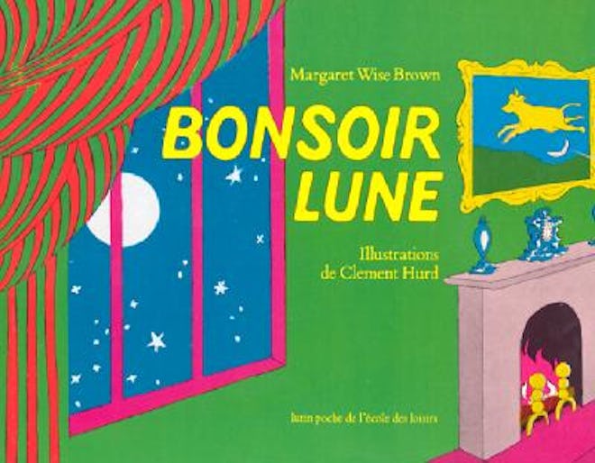 Cover art for French version of "Goodnight Moon"