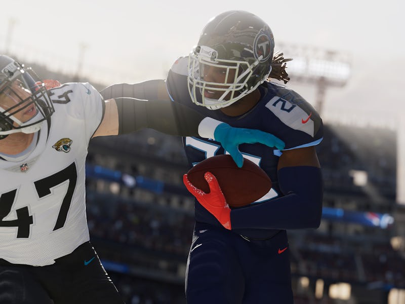 madden 22 screenshot pushoff