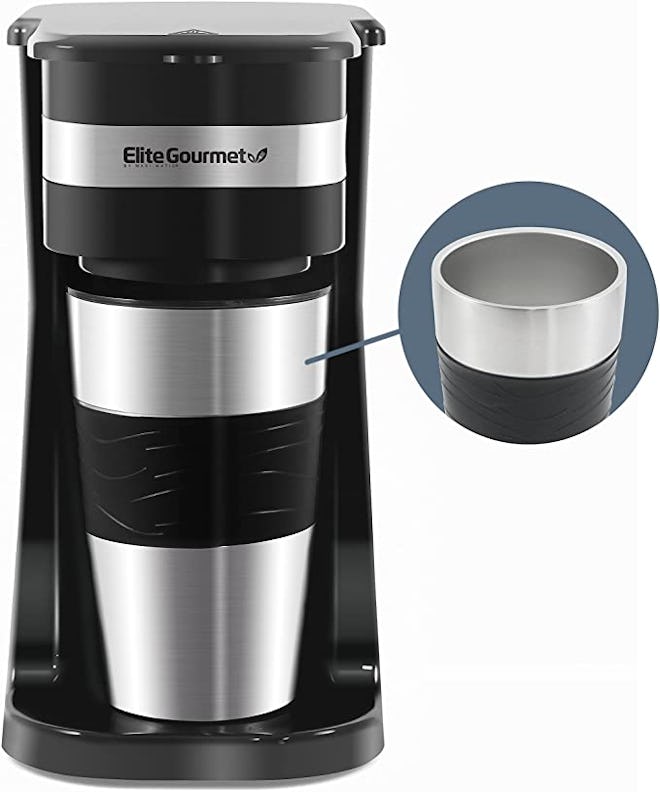 Elite Gourmet Single-Serve Compact Coffee Maker