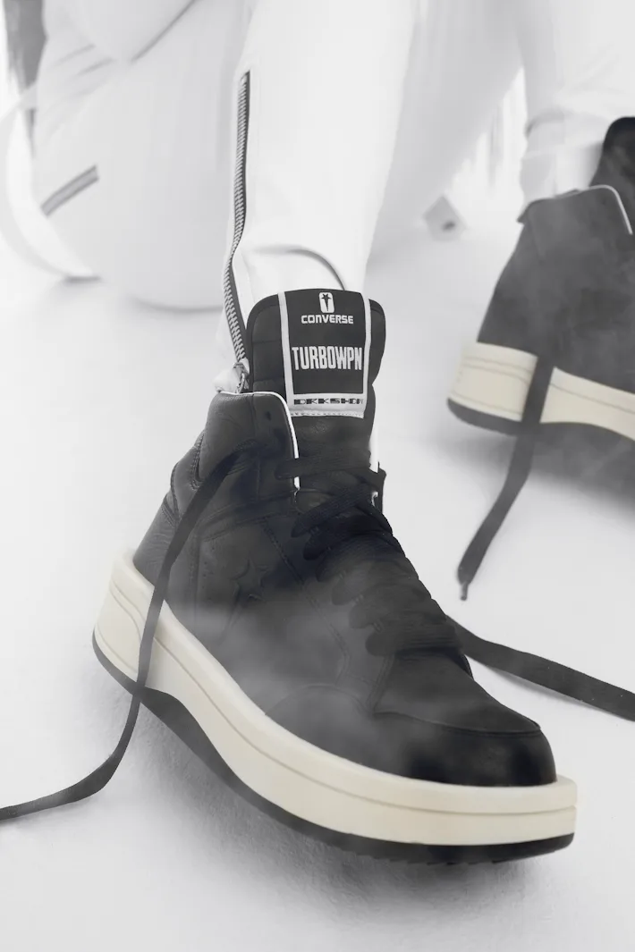 Rick Owens transforms Converse’s Weapon into a chunky goth sneaker