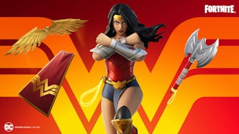 fortnite wonder woman skin cosmetics